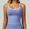 JIA Seamless Color-Bound Yoga Tank Top ZC9245
