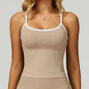 JIA Seamless Color-Bound Yoga Tank Top ZC9245