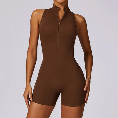 JIA Fitness Jumpsuit One Piece Workout Bodysuit