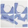 Seamless Color-Block Yoga Long Sleeve Top