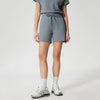 Workout Casual Lounge Sweat Shorts with Pockets-bluish gray