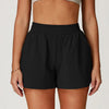 JIA Sun Protection High Waist Running Sweat Shorts ZC3043