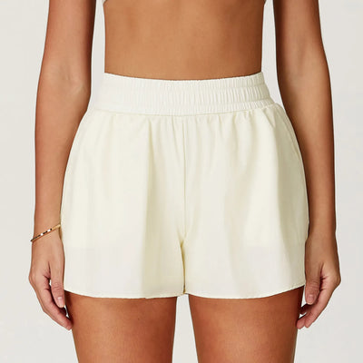JIA Sun Protection High Waist Running Sweat Shorts ZC3043