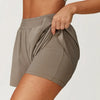 JIA Sun Protection High Waist Running Sweat Shorts ZC3043