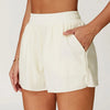 JIA Sun Protection High Waist Running Sweat Shorts ZC3043